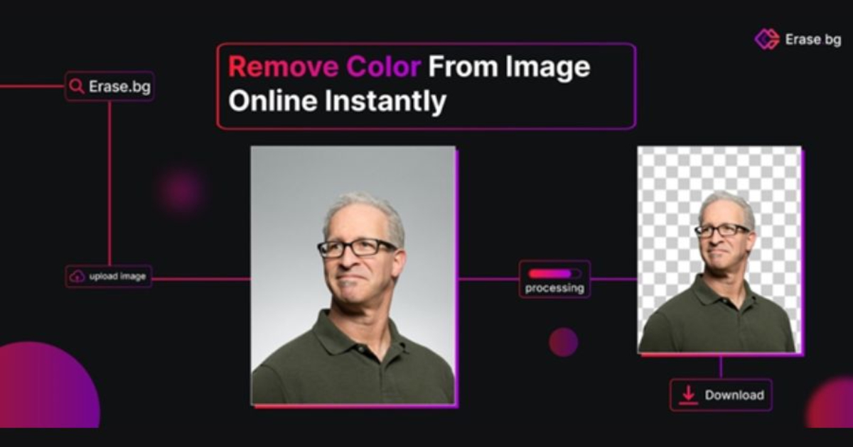 Remove Color from Image Online Instantly